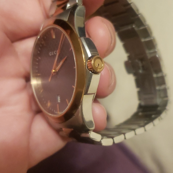 Gucci  G-Timeless Silver/Rose Two-tone Unise - Picture 5 of 5